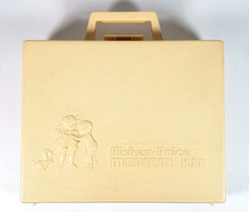 Vintage 1977 Fisher Price Medical Kit 936 Doctor Nurse Kit Case Only