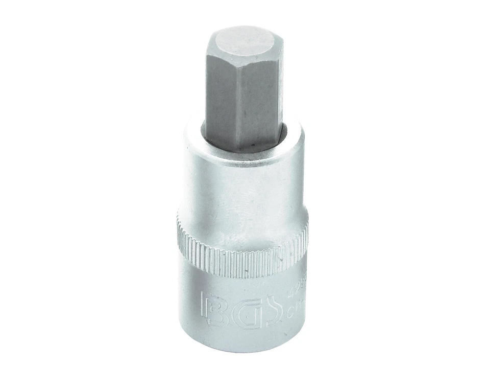 2 x 9 mm Innen Sechskant 6-Kant Stecknuss Nuss 55 / 100 mm Für Inbus Schrauben - Bild 3 von 3