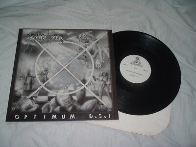 DESTROYER Optimum D.S.I. '88 ORIGINAL US SELTEN 1. Pressung PRIVATE Metall