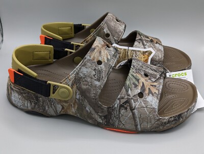 Crocs All Terrain Sandal Men’s Size 11 Realtree Edge Camo Walnut Rubber 207891 $_57.JPG?set_id=8800005007 main image 4