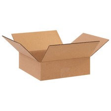 100 - 10 x 10 x 3 Corrugated Shipping Boxes Storage Cartons Moving Packing Box