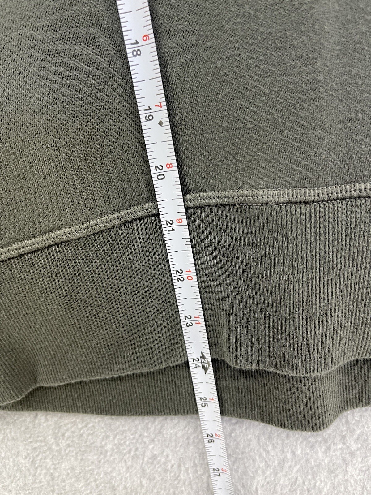 Athleta Women's Pullover Sweater Solid Gray Thumb… - image 6