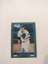 2012 Bowman Chrome Prospects Green Refractor Aaron Brooks #bcp176 (PWE)