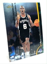 Avery Johnson #98 w/Protector Topps Finest NBA San Antonio SPURS FAST SHIPPING!