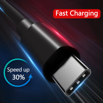 USB-C Type C Fast Charging Charger Data Cable For Xiaomi Poco F1 Mi A2 A1 Mix 2S