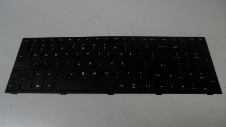 Teclado Lenovo G50-45 15.6" Negro US QWERTY - T6G1-EE. UU. - Probado Foto 2 de 4