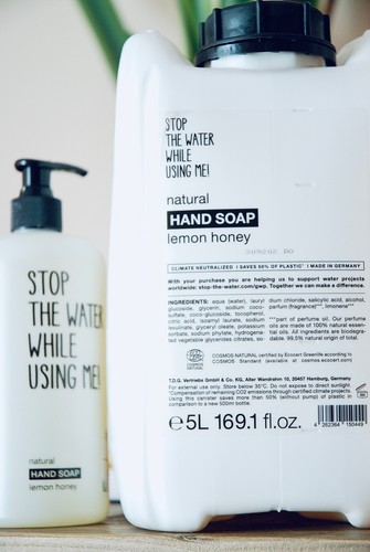 5 Liter Kanister Stop The Water While Using Me! Lemon Honey Hand Soap Handseife - Bild 5 von 6