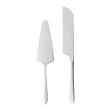 Kuchenheber Tortenmesser Kuchenbesteck 2 tlg. Tortenheber Edelstahl elegant