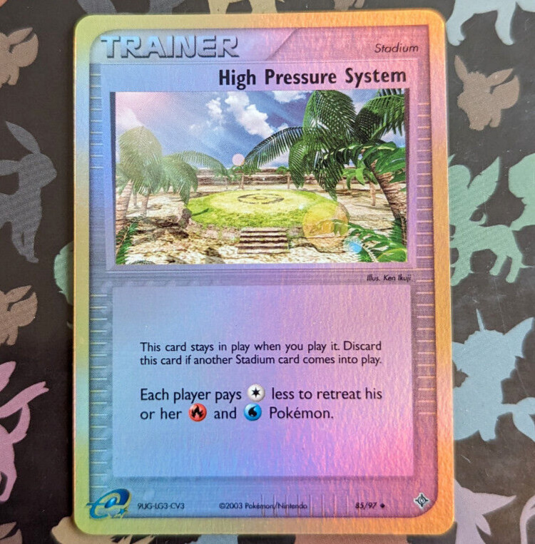 High Pressure System 85/97 Reverse Holo EX Dragon Pokemon Card M/NM