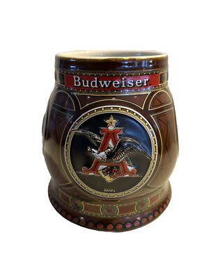 Budweiser A&Eagle Trademark IV Stein CS271 1996