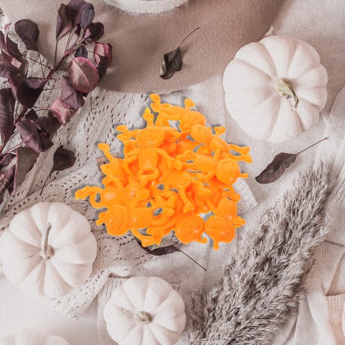 24 Pcs Soft Glue Pumpkin Man Toys Halloween Goodies Party Supplies - 第 4/12 張圖片