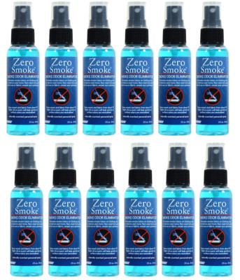 Jen Ray Zero Smoke Odor Eliminator Personal Spray | 2oz | Packs of 1, 6, 12
