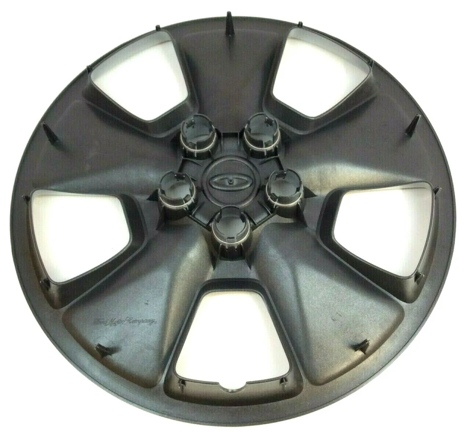 Ford Explorer 2011-2019 logotipo 5 radios 17" cubierta de rueda tapacubos plateada nuevo OEM Foto 4 de 4