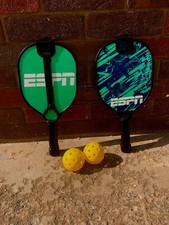 ESPN pickleball paddle set with 2 balls Brand new, never been used