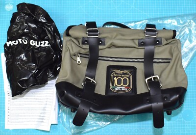 rechte Seitentasche Canvas Fast Click MOTO GUZZI ''CENTENARIO'' neu