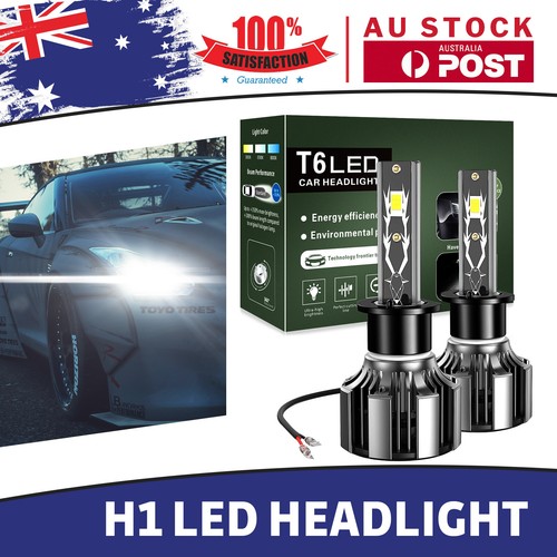 2 X H1 LED Headlight Bulbs HighLow Beam Globes For Citroen C3 20022010 eBay