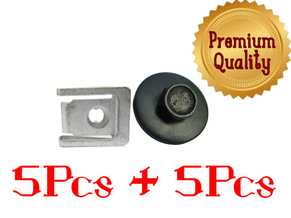 Kit De Clips Y Tuercas En U De 5mm Para Proteger El Guardabarros Y Faldones De Tu Mitsubishi