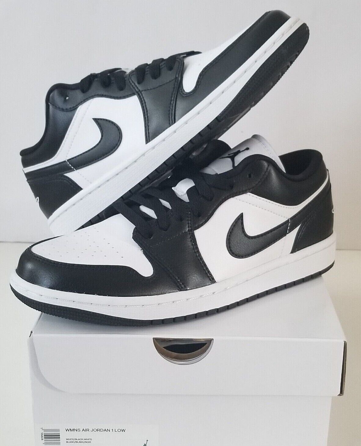 Sz 5.5-10 WMNS Nike Air Jordan Low Panda White Black DC0774-101 eBay