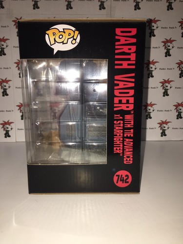 Funko POP! Rides Star Wars Dark Side Darth Vader en TIE Fighter #742 - Imagen 2 de 21