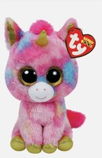 Ty Beanie Boos Fantasia the Unicorn Plush Stuffed Animal 6” New MWMT