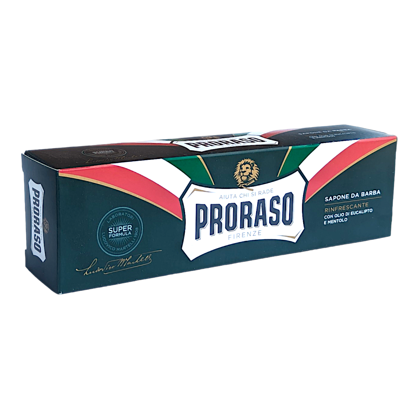 Proraso Refreshing Shaving Soap Eucalyptus & Menthol, Sapone da Barba 150ml Tube