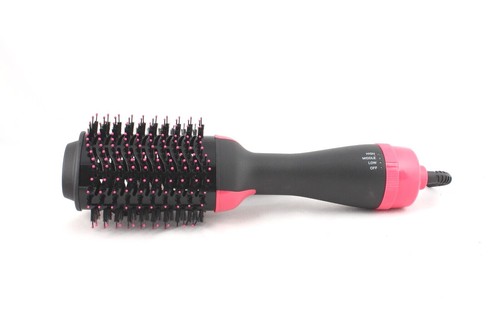 Hot Air Styling Brush Volumizes Dries Styles Great for Curly or Straight Styles - Picture 2 of 4