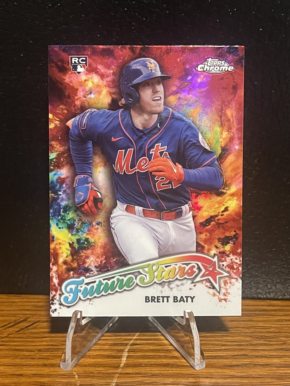 2023 TOPPS CHROME UPDATE FUTURE STARS #FSU-19 BRETT BATY (RC) METS