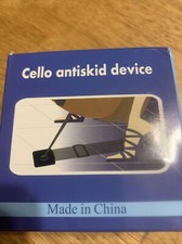 Cello Antiskid Device Holder with D-ring Thick Pad Anti-Scratch Sponge NEW