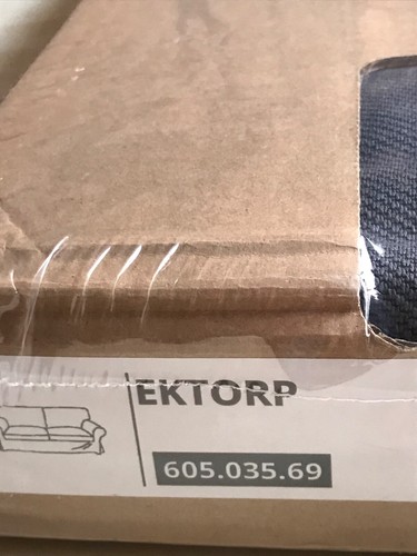 IKEA EKTORP Hallarp grau 2er Sofabezug 605.035.69 NEU/VERSIEGELT. - Bild 6 von 7