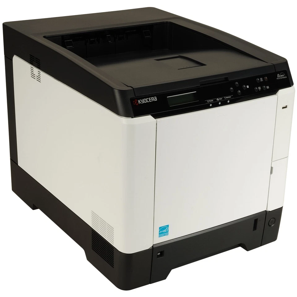 KYOCERA FS-C5250DN DUPLEX NETWORK WORKGROUP 9600DPI FAST A4 COLOR LASER PRINTER - Image 2 of 4