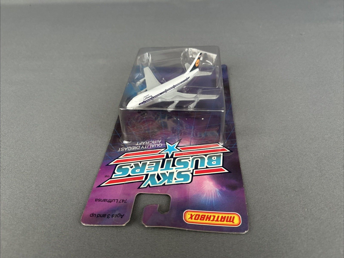 Matchbox Sky Busters Lufthansa Boeing 747 Jet Diecast #SB16 NIB | eBay