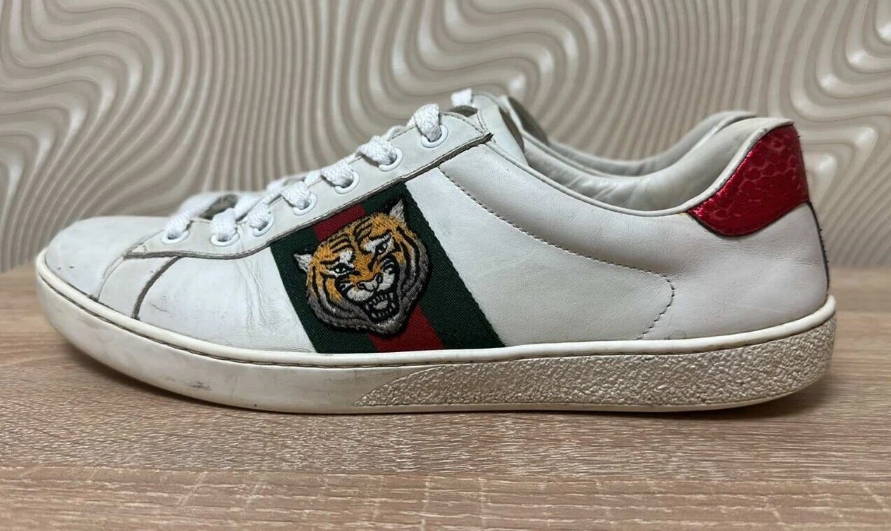 BASKETS GUCCI ace tiger   457132 taille 8,5