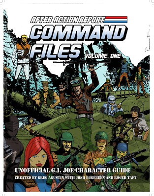 G.I. Joe ARAH Character Guide Book Command Files After Action Report  Snake Eyes