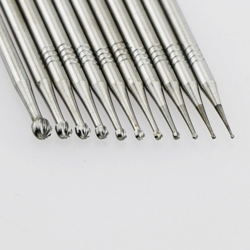 5 Stück Dental Wolfram Rundfräser Bohrer Hartmetall Stahl HP für Low Speed Handstück - Bild 7 von 70
