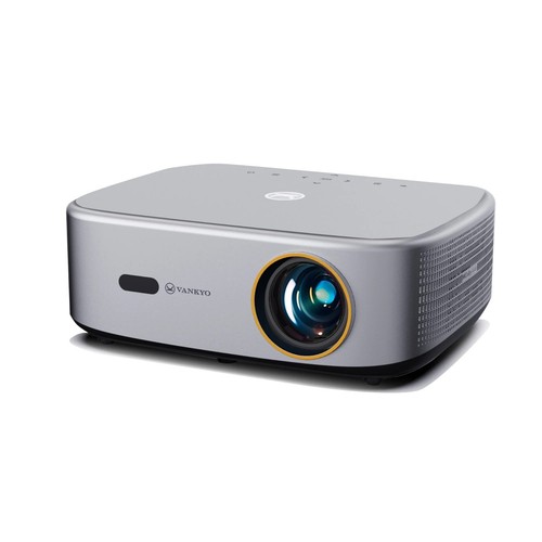 Vankyo Performance V700 Pro Native 1080P kabelloser intelligenter tragbarer Projektor, grau - Bild 3 von 11