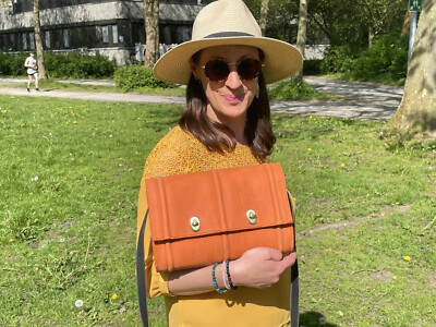 Ledertasche, Damentasche, Herrentasche, Handtasche, Handmade Design Mod. Cascata