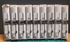 Lot Of 9 New Sylvania Dulux D/E 26W CFL Lights G24q-3 20684