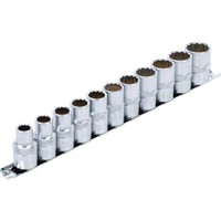 "SteckschlüSsel Einsatz Set ZwöLfkant Stecknuss Antrieb 12,5Mm (1/2\") Sw 10-21 Mm"