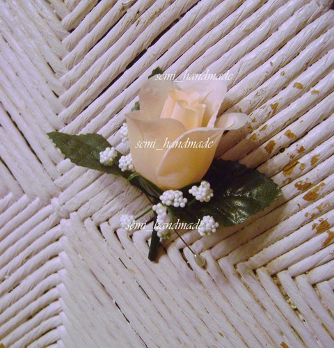 Rose Pin Boutonniere~Corsage~your choice~Groom~Best man~Prom~Wedding~Quinceanera - Picture 15 of 30