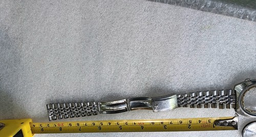 Longines 1968 Kestenmade Beads of Rice watch bracelet For Parts Or Repair - Picture 14 of 18