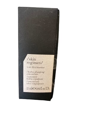 Skin Regimen 1.85 HA Booster Hydra Plumping Concentrate 0.84oz  RV $129 Italy