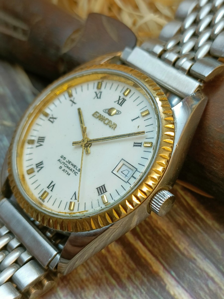 AUTHENTIC ENICAR 25 JEWELS SWISS AUTOMATIC MEN