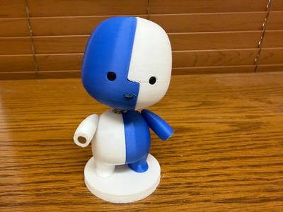 #ad New Bobblehead – Lil Finder Guy 3D Printed Desk Toy $29.99