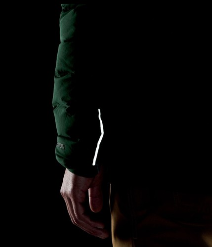 M8-1 NWT Size L Lululemon Navigation 700-Down-Fill Hoodie Rainforest Green - Picture 9 of 15
