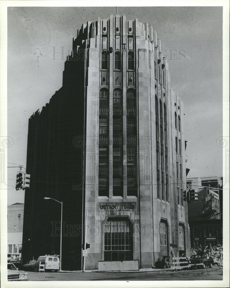 1988 Press Photo Detroit Times Building - dfpb18853