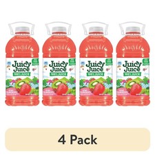 Kiwi Strawberry Juice 100 Fruit 128 fl oz 4 Pack Bottle