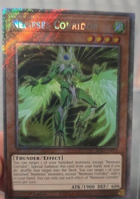 Nemeses Corridor (Platinum Secret Rare) RA03-EN025 Quarter Century Bonanza...