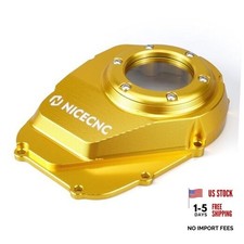 Gold Camshaft Cover Aluminum Oil Pump Viewing Cover Compatible with gold