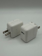 X2 - 100 Genuine Original Apple A1401 USB 12W Power Adapter iPad iPod iPhone