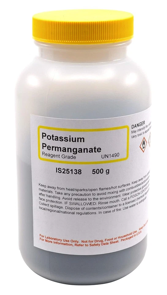 Potassium Permanganate Powder 500G - Reagent-Grade The Curated - Image 2 of 4